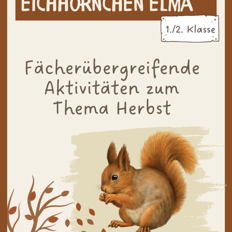 Projekt Herbst mit Eichhörnchen Elma